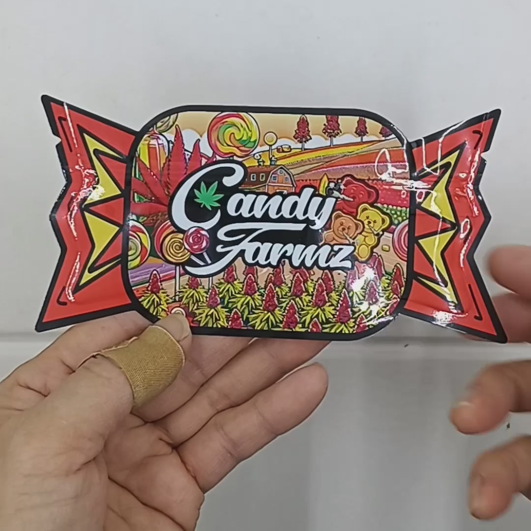 Custom Shaped Mylar Bags