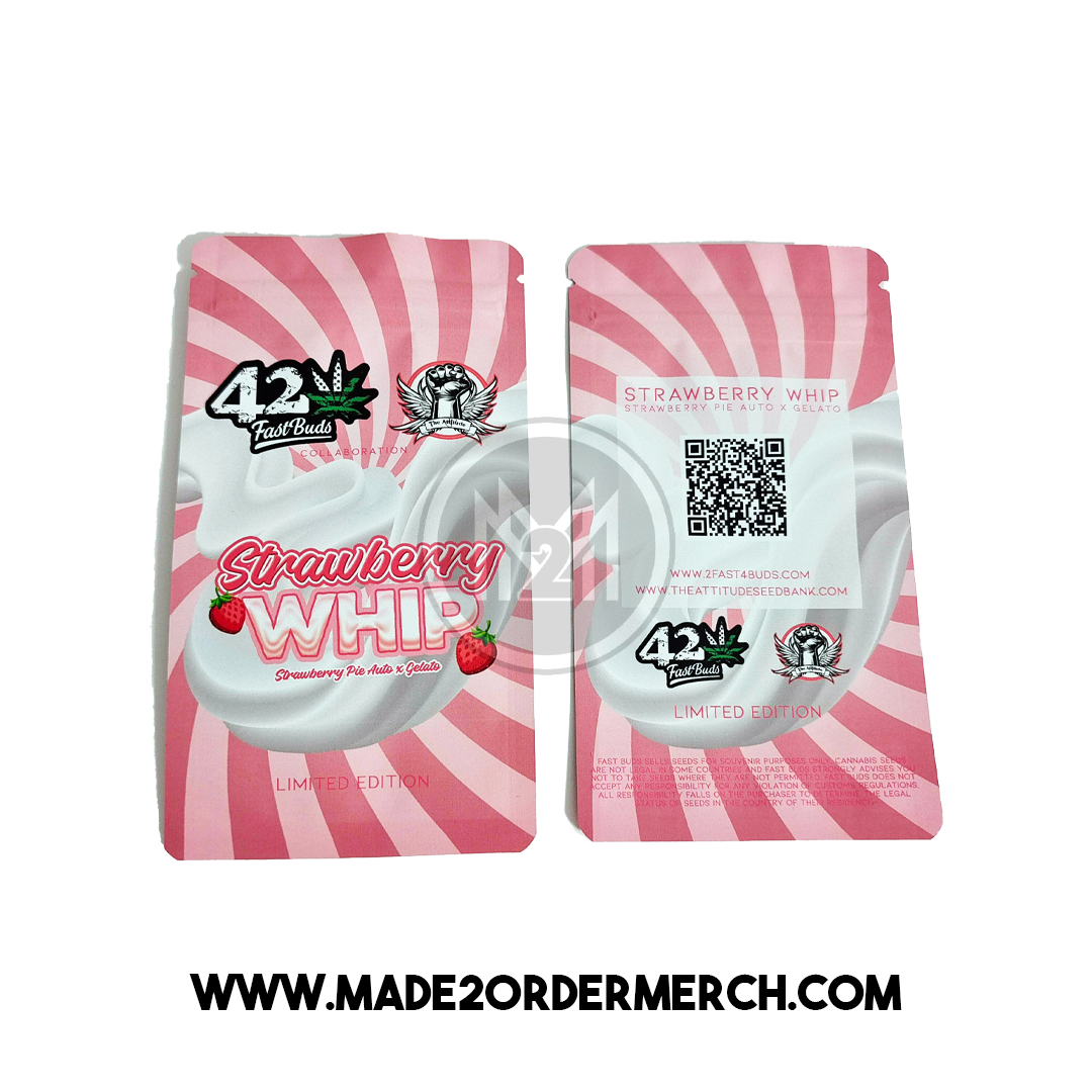 3x5" Express Print Custom Mylar Bags