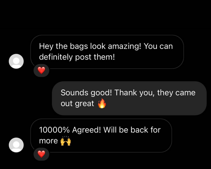 Client testimonial