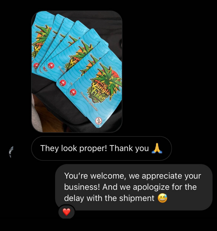 Client testimonial