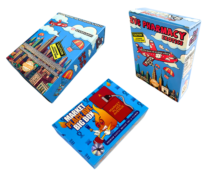 Custom Folding Top Boxes (Cereal Box Style)