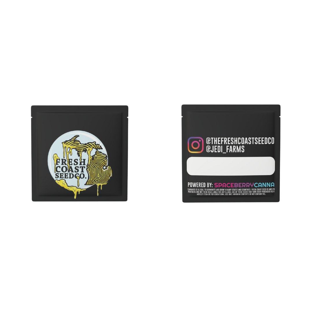 3x3" Direct Print Mylar Bags