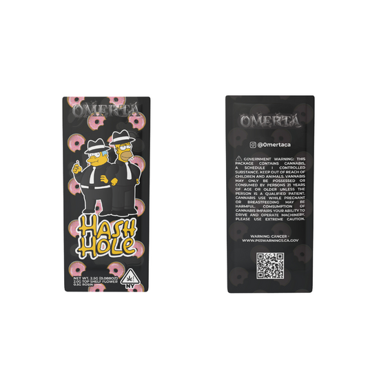 2x7" Direct Print Mylar Bags