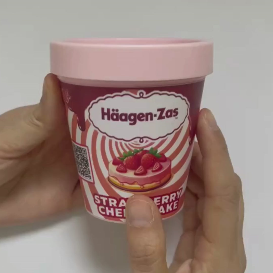 Ice Cream Style Container