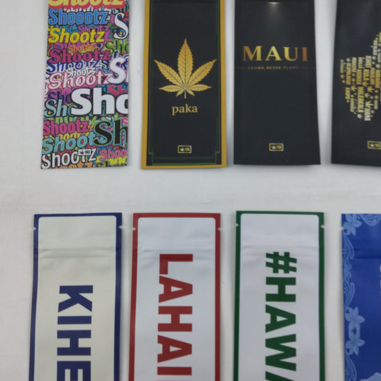 2x7" Direct Print Mylar Bags