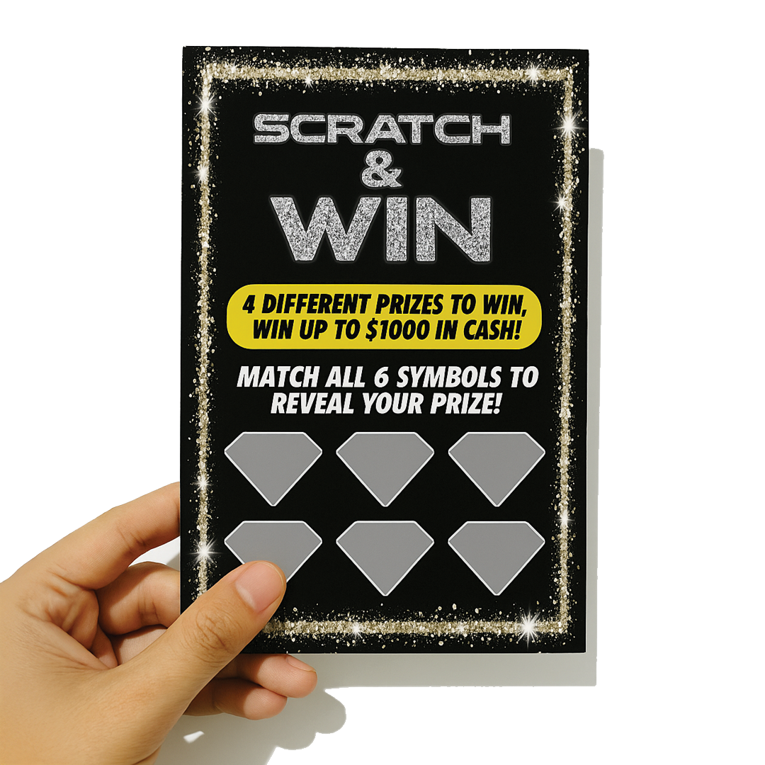 Custom Scratch Cards – Made 2 Order Merch