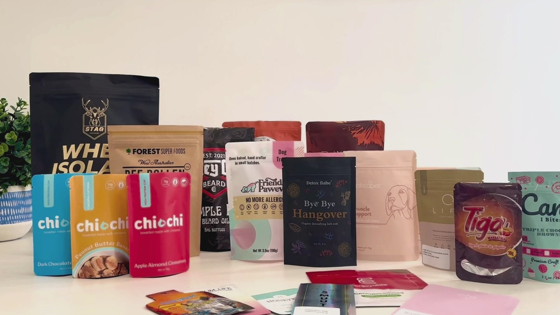 Custom Biodegradable Kraft Bags