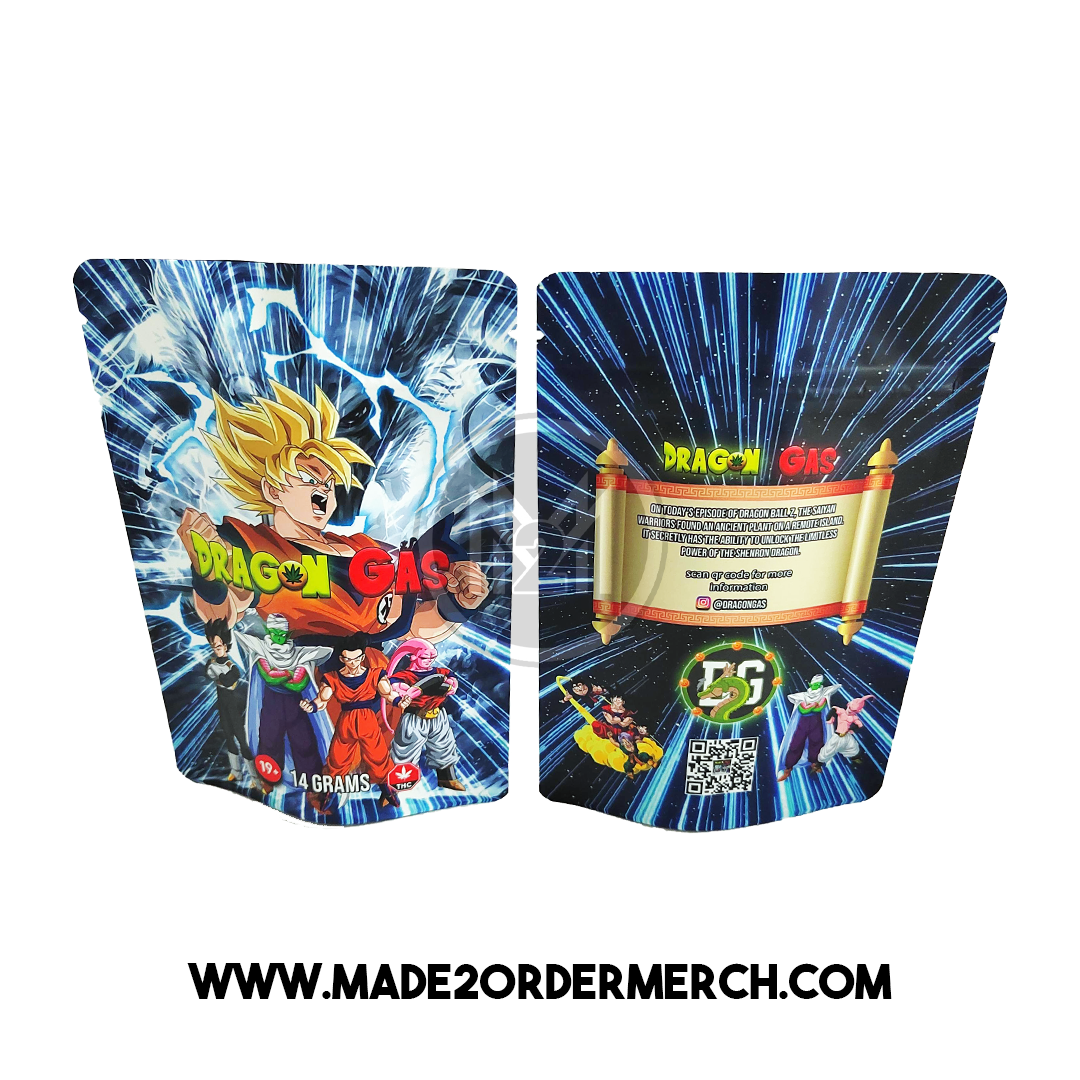 5x7x2.5" (14g) Custom Standard Printed Mylar Bags