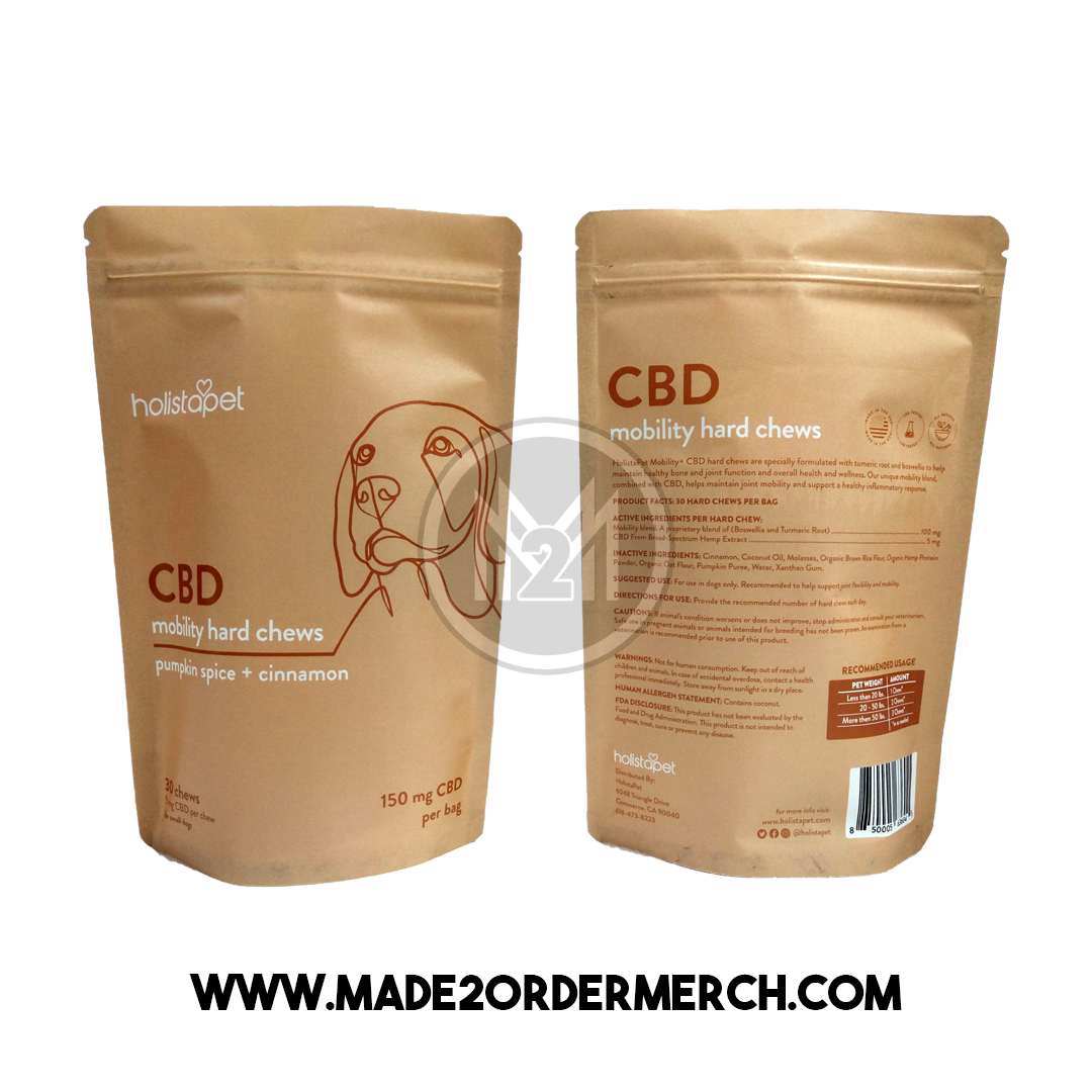 Custom Biodegradable Kraft Bags