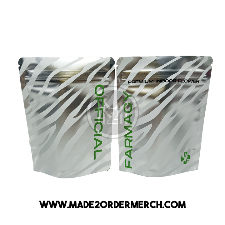 4x5x2" (3.5g) Custom Standard Printed Mylar Bags