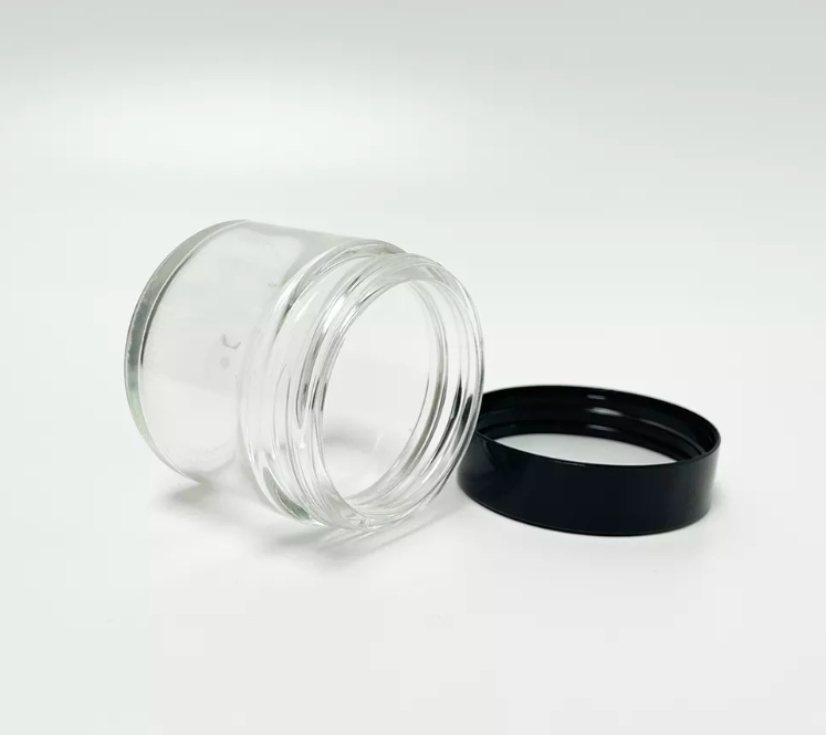 Custom Labeled Glass Jars (3.5g - 90ML)